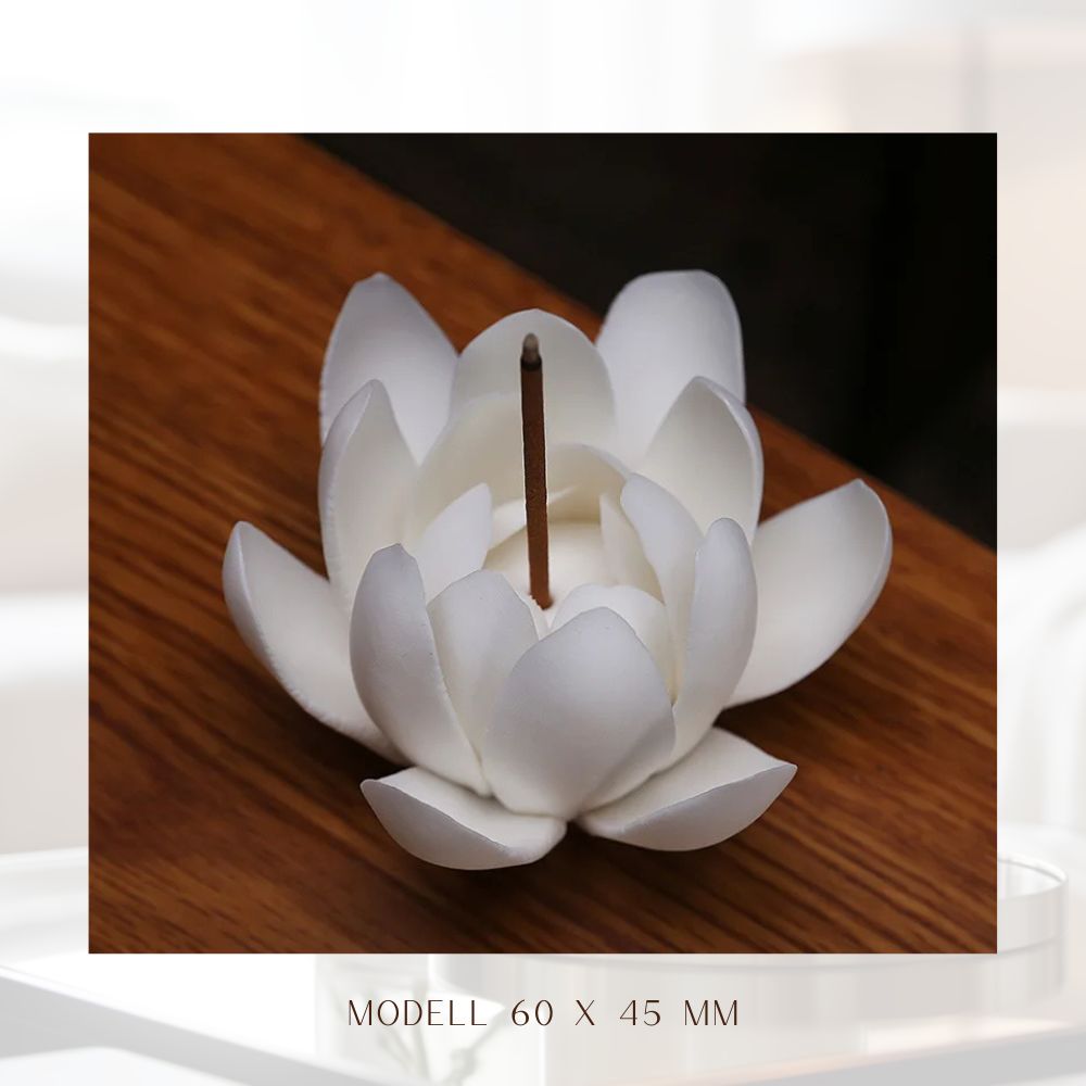 OLUMINA - Räucherstäbchenhalter Lotusblüte ZEN-A